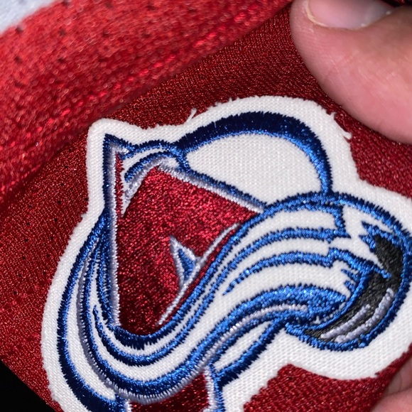 CCM Red and White Hockey Jersey - Picture 4 of 5